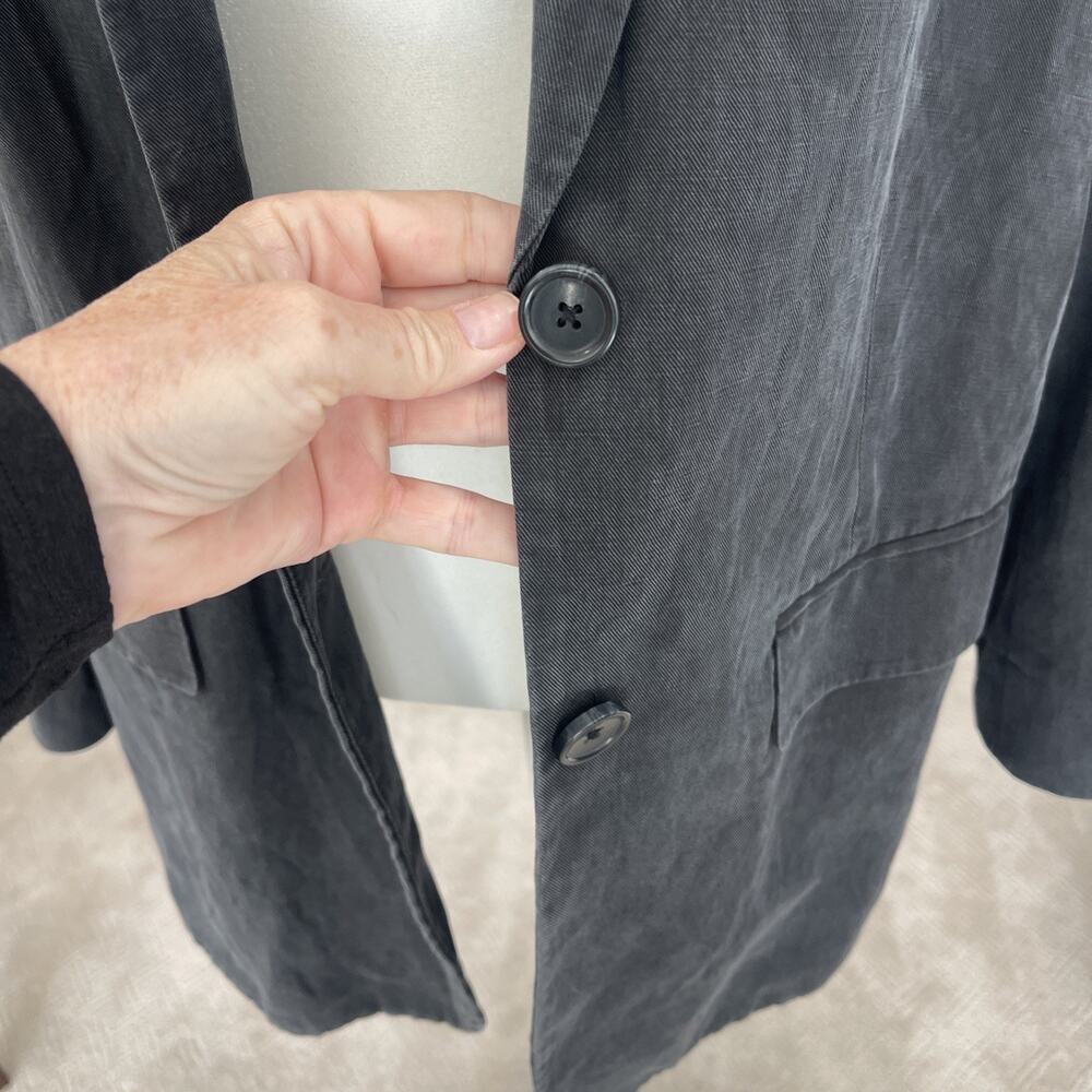Everlane Charcoal Gray Relaxed Blazer - Picture 3 of 14